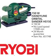 Ryobi 150W Handyline Orbital Sander HS150