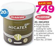 Plascon Micatex-20Ltr