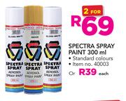 Spectra Spray Paint In Standard Colours 300ml-Each