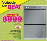 Defy Gourmet Double Oven Mirror Glass DBO468