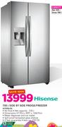 Hisense 700Ltr Side By Side Fridge/Freezer H700SHD