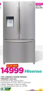Hisense 720Ltr French Door Fridge/Freezer 720FS-WD