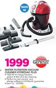 Genesis Water Filtration Vacuum Cleaner Hydrovac Plus