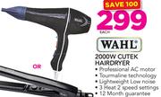 Wahl 2000W Cutek Hairdryer