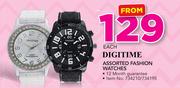 Digitime Assorted Fashion Watches-Each