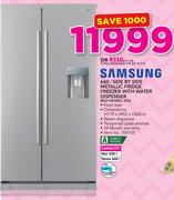 Samsung 660Ltr Side By Side Metallic Fridge Freezer With Water Dispenser RSA1WHMG1 XFA