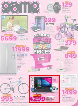 Game : Nobody Beats Our Easter Prices (5 Apr - 11 Apr 2017), page 1