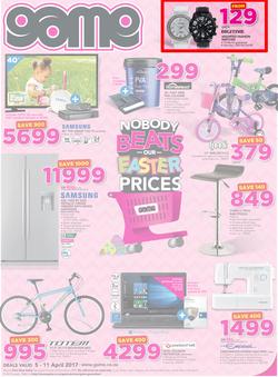 Game : Nobody Beats Our Easter Prices (5 Apr - 11 Apr 2017), page 1
