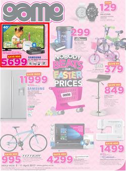 Game : Nobody Beats Our Easter Prices (5 Apr - 11 Apr 2017), page 1