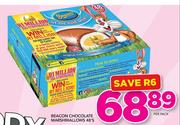 Beacon Chocolate Marsh Mallows-48's Per Pack