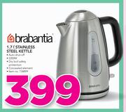 Brabantia 1.7Ltr Stainless Steel Kettle