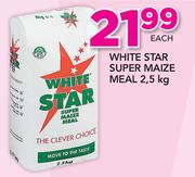 White Star Super Maize Meal-2.5Kg