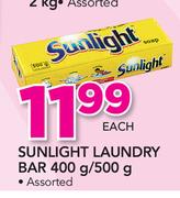 Sunlight Laundry Bar Assorted-400/500g Each