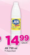 Jik Assorted-750ml