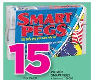 20 Pack Smart Pegs-Per Pack
