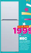 KIC 170Ltr Top Freezer Fridge White 518 1
