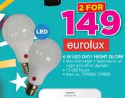 Eurolux 6W LED Day/Night Globe-For 2