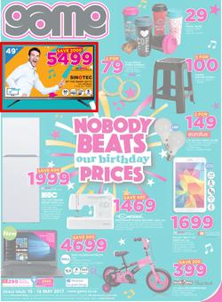 Game : Nobody Beats Our Birthday Prices (10 May - 16 May 2017), page 1