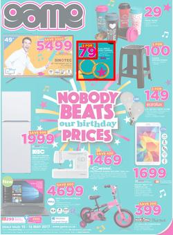 Game : Nobody Beats Our Birthday Prices (10 May - 16 May 2017), page 1