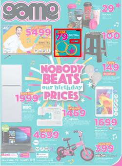 Game : Nobody Beats Our Birthday Prices (10 May - 16 May 2017), page 1
