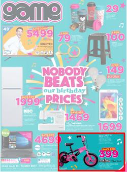 Game : Nobody Beats Our Birthday Prices (10 May - 16 May 2017), page 1