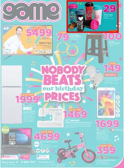 Game : Nobody Beats Our Birthday Prices (10 May - 16 May 2017), page 1