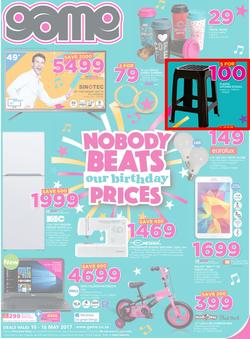 Game : Nobody Beats Our Birthday Prices (10 May - 16 May 2017), page 1