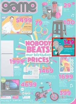 Game : Nobody Beats Our Birthday Prices (10 May - 16 May 2017), page 1