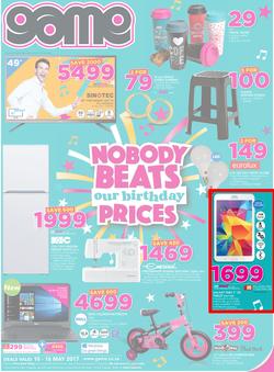 Game : Nobody Beats Our Birthday Prices (10 May - 16 May 2017), page 1