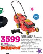 Big Bad Wolf 160cc Mulching Lawnmower 
