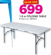 Out & About 1.8M Folding Table