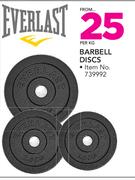 Everlast Barbell Discs-Per Kg