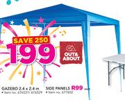 Out & About Gazebo 2.4 x 2.4m
