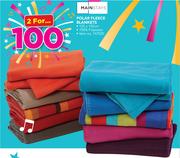 Mainstays Polar Fleece Blankets-For 2