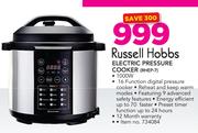 Russell Hobbs Electric Pressure Cooker RHEP-7
