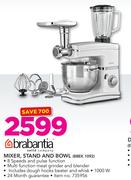 Brabantia Mixer, Stand & Bowl BBEK 1092