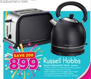 Russell Hobbs Black Breakfast Pack RHPB55