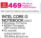 Dell Intel Core i3 Notebook 3567-On My Gig 2 + K4203 Modem