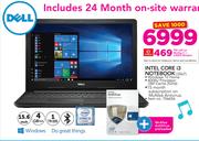 Dell Intel Core i3 Notebook 3567