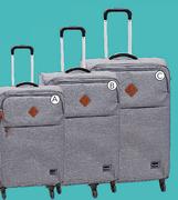 Voyager 50cm Soft Trendy 4 Wheeler Upright Trolley