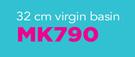 32cm Virgin Basin