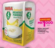 Iwisa Instant Breakfast Porridge Assorted-1Kg