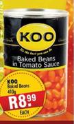 Koo Baked Beans-410g