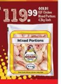 Goldi IQF Chicken Mixed Portions-4Kg