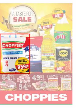 Choppies : Sale (21 Apr - 04 May 2017), page 1