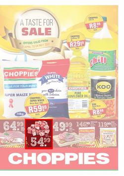 Choppies : Sale (21 Apr - 04 May 2017), page 1