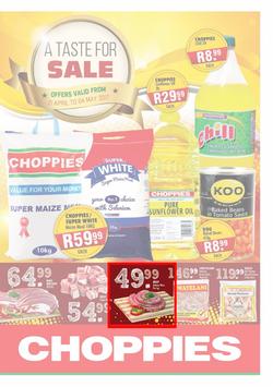 Choppies : Sale (21 Apr - 04 May 2017), page 1