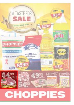 Choppies : Sale (21 Apr - 04 May 2017), page 1