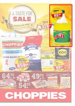 Choppies : Sale (21 Apr - 04 May 2017), page 1