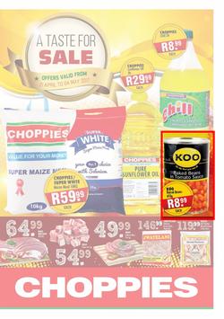 Choppies : Sale (21 Apr - 04 May 2017), page 1